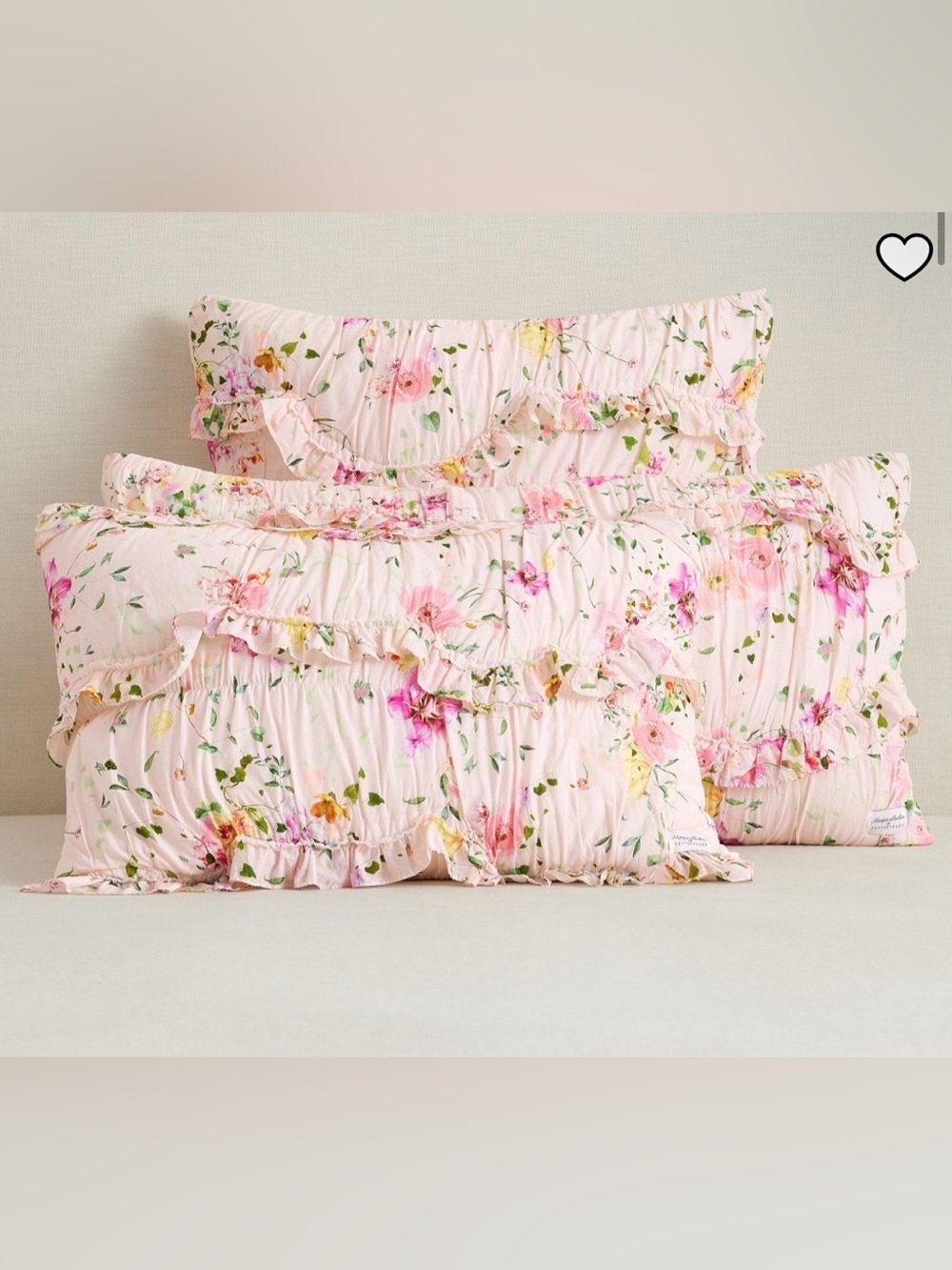 Monique Lhuillier Jolie Quilted Sham